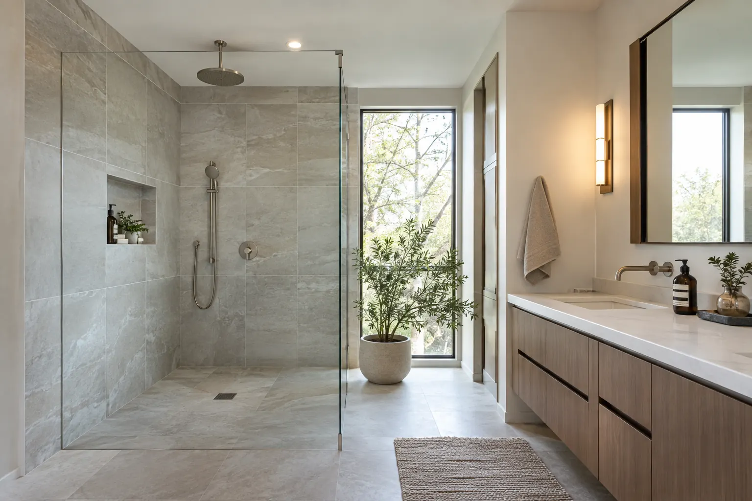 Bathroom and shower project